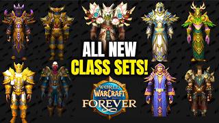 All New Wow Forever Class Tier Sets Revealed World Of Warcraft Forever News Beta Classic
