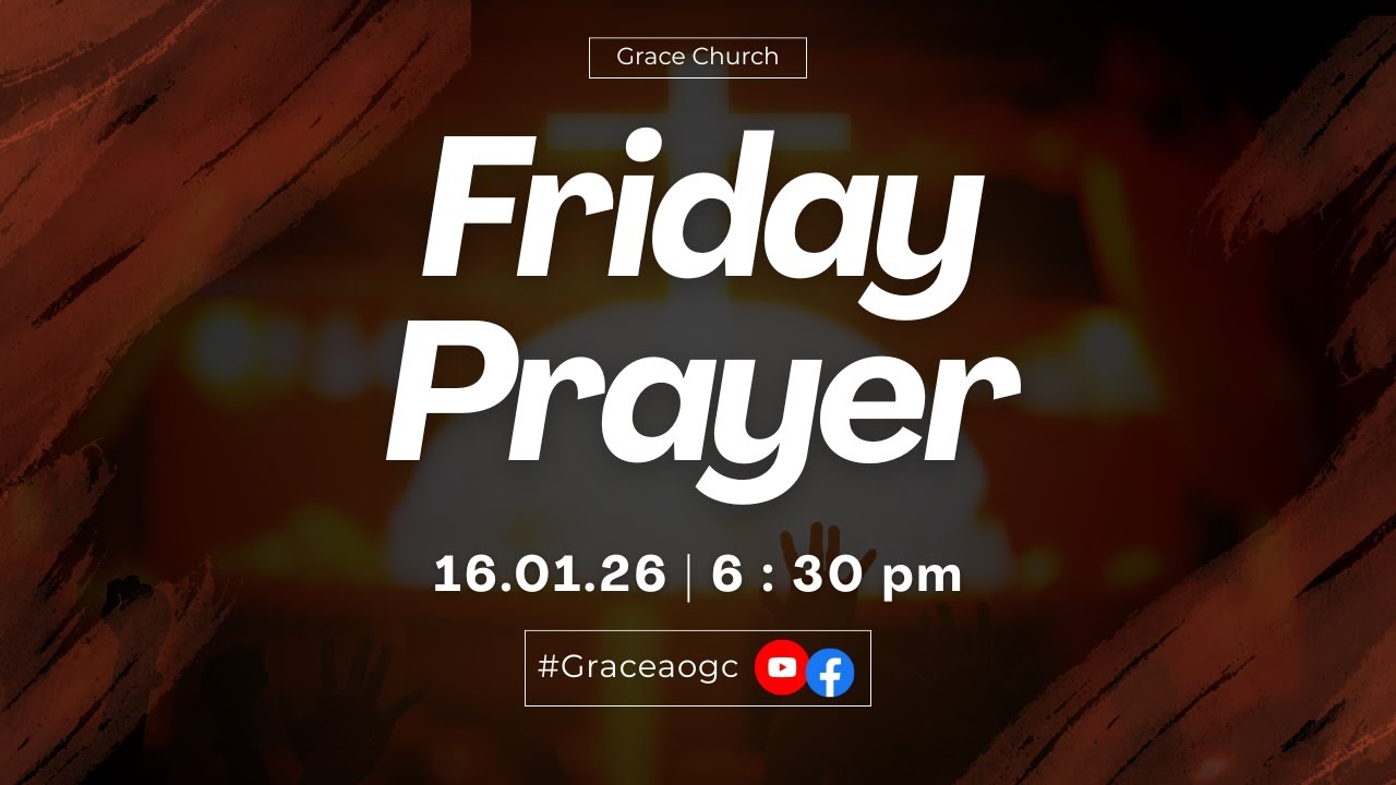 Friday Prayer // January 16th, 2026