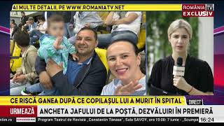 Câți Ani De Închisoare Riscă Ionel Ganea. Fiul Său De 2 Ani A Murit