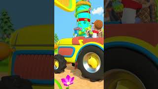 Wheels On The Bus And Vehicles