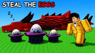 Stealing the RAREST Eggs in Roblox Steal an Egg