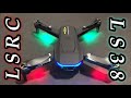 LSRC LS38 Foldable 5G wifi EIS GPS RC Quadcopter RTF Review and Flight Test