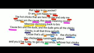 key (skit) eminem: rhymes highlighted