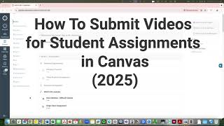 Celebrity Canvas Video Submission for Student Assignments (2025) Media Upload Response in Canvas Instructure Wealth