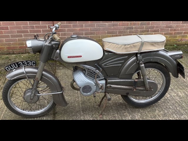 Zundapp KS50 - Walk Around and Short Ride Out (Classic Motorcycle) 