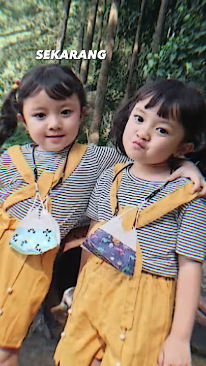 dulu vs sekarang twins maira naura