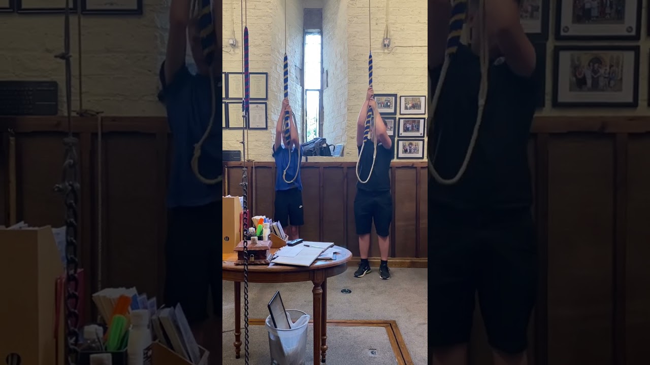 Plain hunt on 9 @ st Wilfred’s church in York