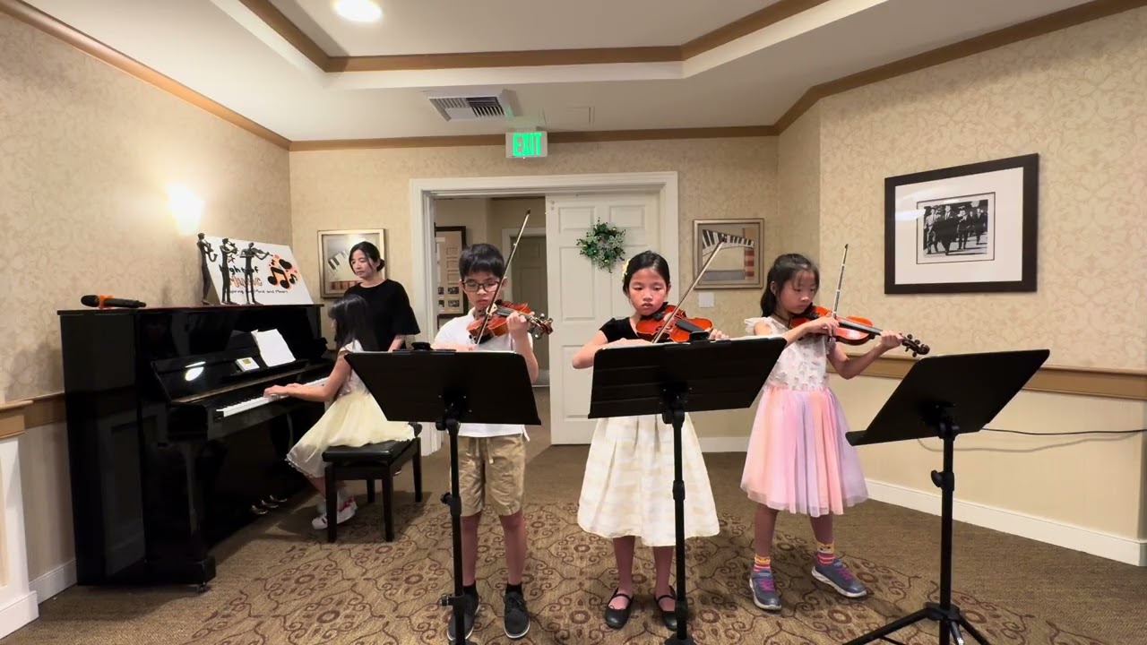 Canon in D - Xiaoyao Li, Zoe Tian, Zoey Huang, Leon Huang