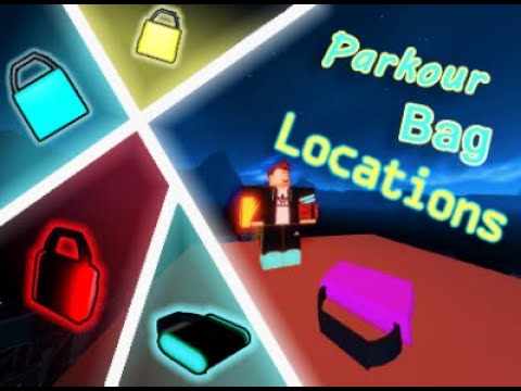 Parkour Bag Locations Ultimate Legendary Epic Youtube - roblox parkour legendary bag location