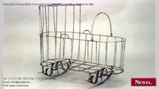 American Antique Baby Carriage/crib/cradle Victorian Misc
