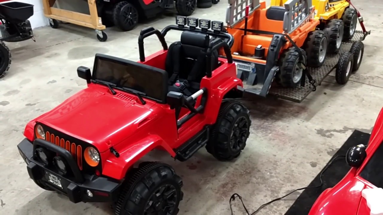 power wheels jeep upgrade kit