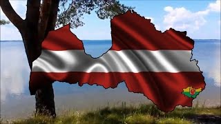 Making a flag and map of Latvia and dagda edge
