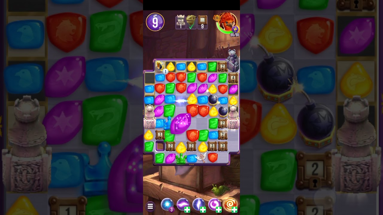 Harry Potter: Puzzles & Spells level 1267 no boosters