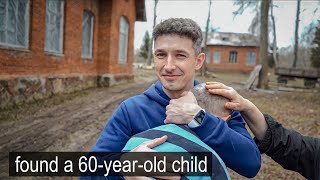 A 60yearold child cried because of a gift. Abandoned Russia.