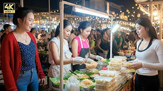 Phnom Penh Night Market Tour 🇰🇭  Cambodian Jewelry & Street Food Heaven