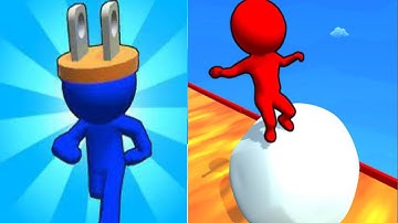 Plug Head Race vs Snow Race - All Levels Gameplay Android iOS Ep1 