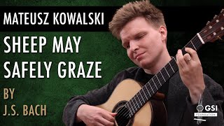 "Sheep May Safely Graze" Aria by J.S. Bach played by Mateusz Kowalski on a Hironori Fukuda guitar