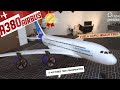 Avión de RC A380 Airbus con 4 motores y estabilizador de vuelo ¡WOW! |DRONEPEDIA
