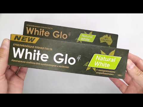 Зубная паста White Glo, 100 грамм, Натуральная белизна отбеливающая паста