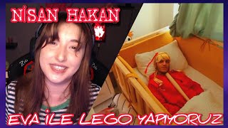 Pqueen - Eva ile Lego Yapıyoruz İzliyor! (Nisan Hakan)