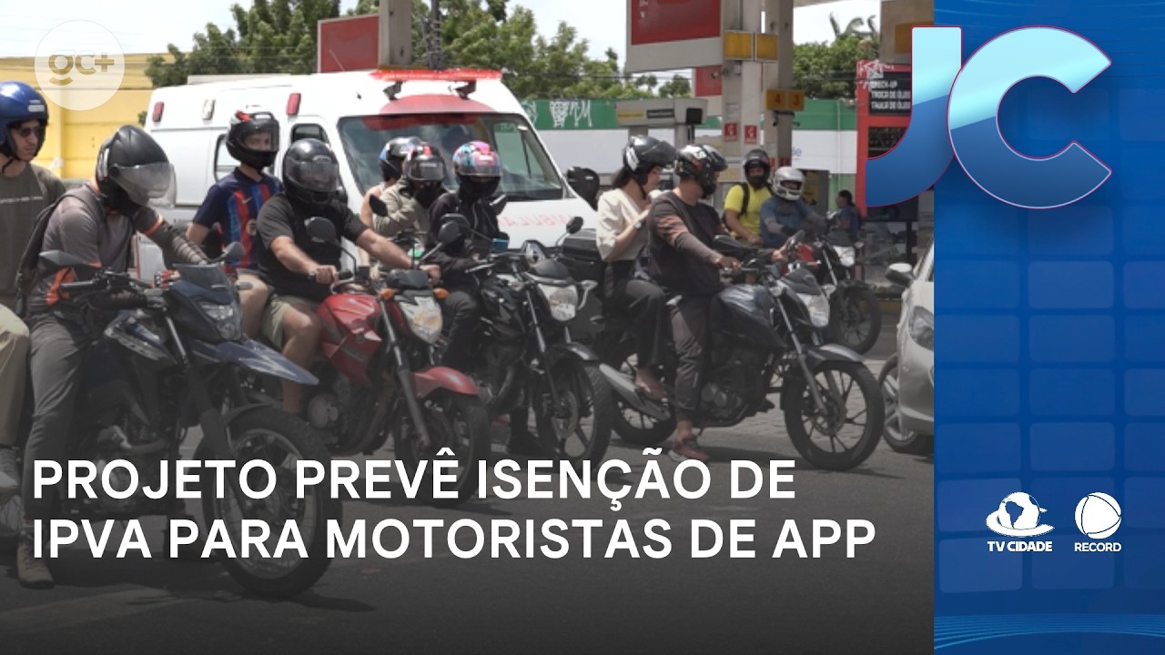 Projeto de lei prevê isenção de IPVA para motoristas e entregadores por app | Jornal da Cidade