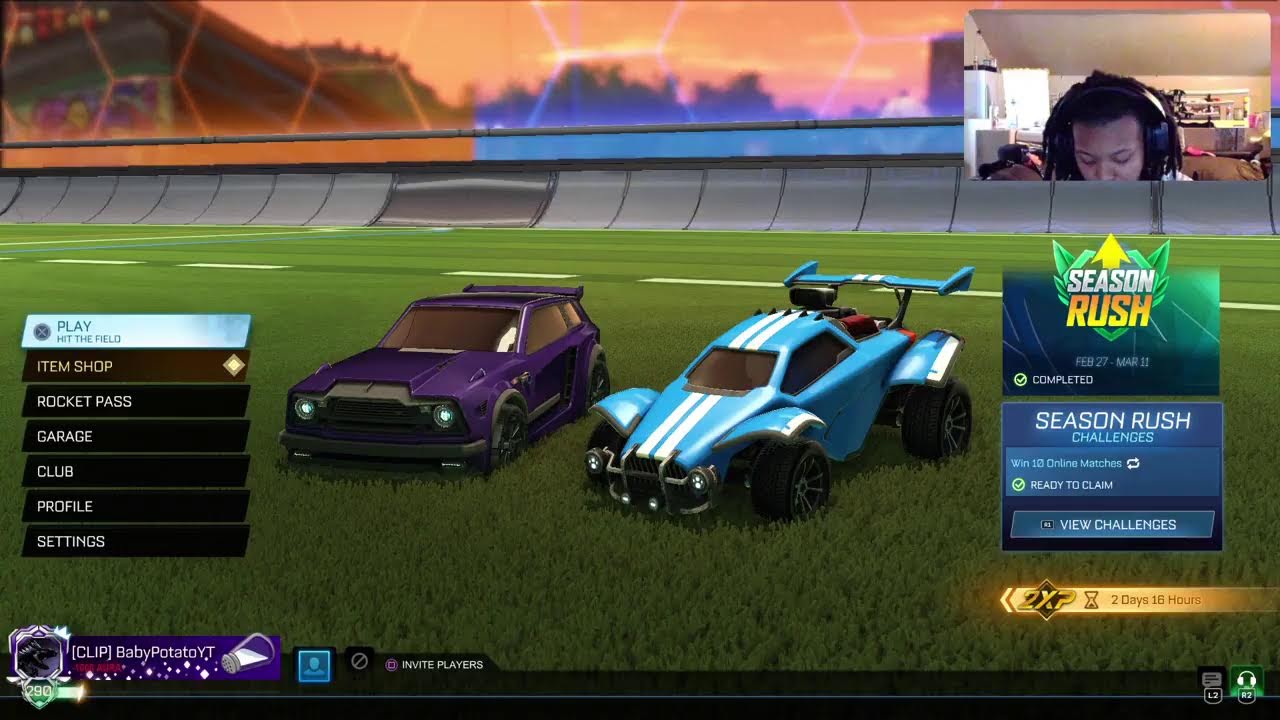 Rocket League  / 664/1,000 if i hit this goal Ill eat hot noodles with no reaction
