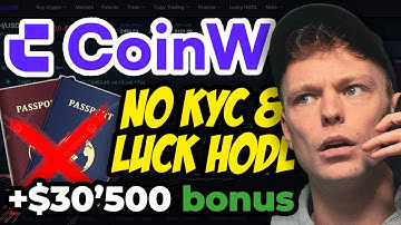 CoinW Exchange Tutorial - NON KYC Exchange | Is CoinW Safe? (And BIG Bonus)
