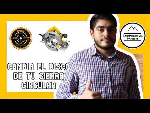 Video: ¿Cómo se coloca una hoja en una sierra DeWalt?