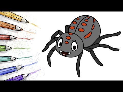 Wideo: Jak Narysować Pająka Ołówkiem