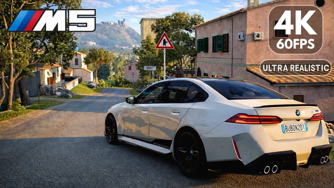 New BMW M5 G90 Looks TOO GOOD in BeamNG | Ultra Realistic 4K