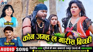 Kon Jagah La Marish Bichhi | Champa Nishad |  Dinesh Patel | New Chhattisgarhi Gana 2022 |AVM STUDIO