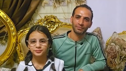 شاهد أول ظهور لريتال مع والدها بعد خروجها من المستشفى