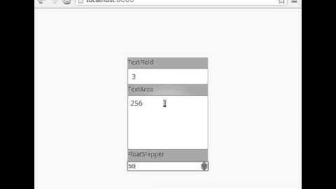 FieldArithmetics Vaadin add-on demo