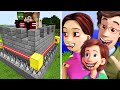 ЗАЩИЩАЮ ЗАМОК ОТ СЕМЬИ ДИМ ДИМЫЧА EXE В МАЙНКРАФТ ФИКСИКИ НОВАЯ СЕРИЯ MINECRAFT