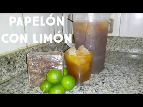 Video: Apa itu papelon con limon?