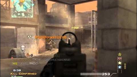 MW3: P90 rapid fire silencer MOAB (HARDHAT map control solo)