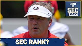 SEC SQUAD - WAY TOO EARLY College Football Rankings | Where does the SEC rank?