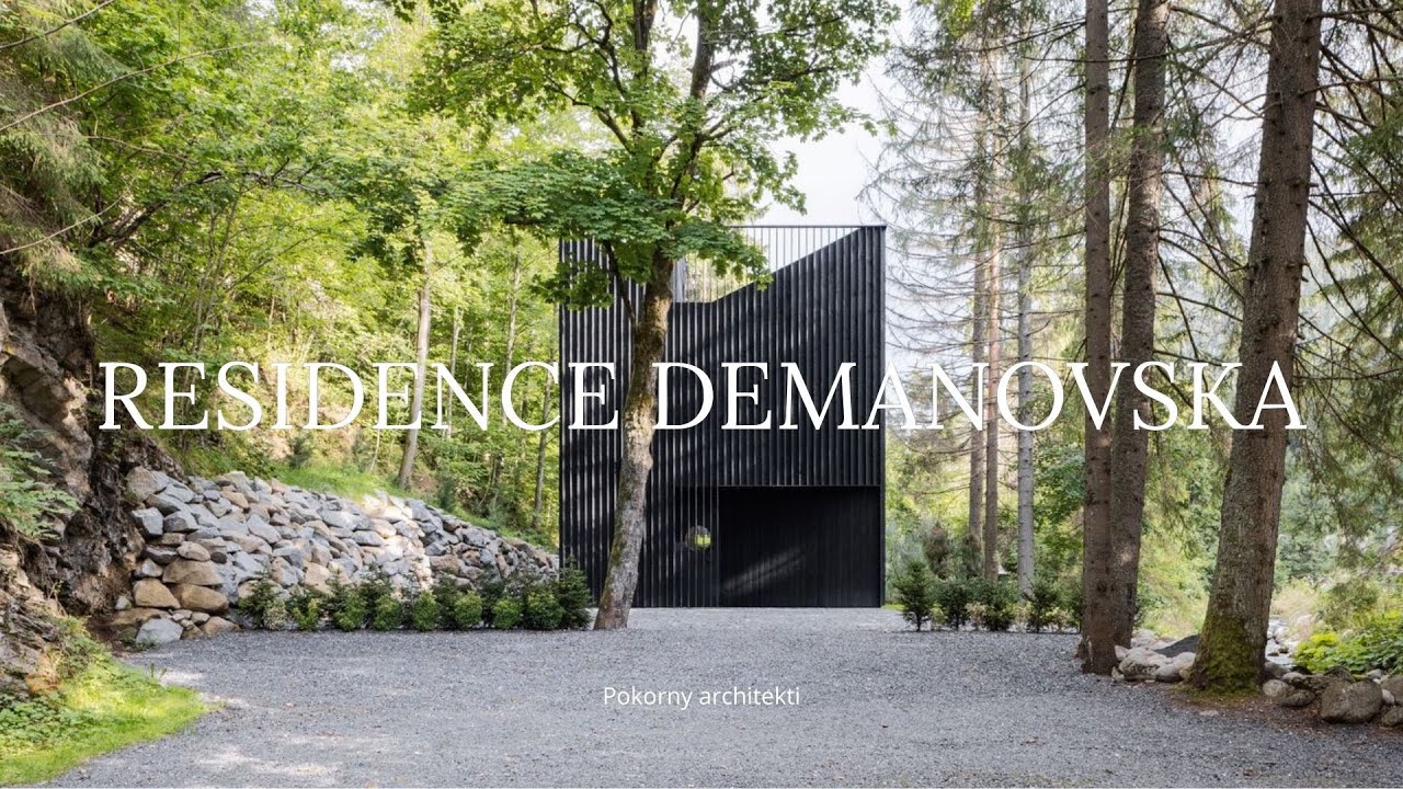 Between Forest and River — A Quiet Modern Cabin in the Demänovská Valleyi