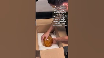 Protecting Fragile Items with Expanding Foam