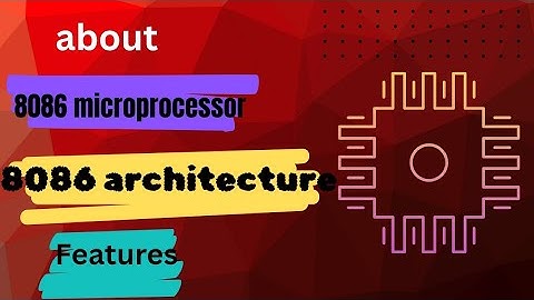 Detail 8086 microprocessor explain in Telugu