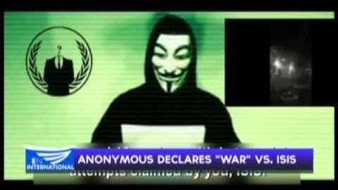 Anonymous declares "war" VS Islamic State