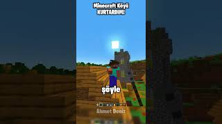 Minecraft Köyü KURTARDIM... 🥀