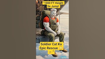 You have never seen such a rescue! Soldier Cat = REAL HERO 🚀👑” #shorts #SuperCatPapa