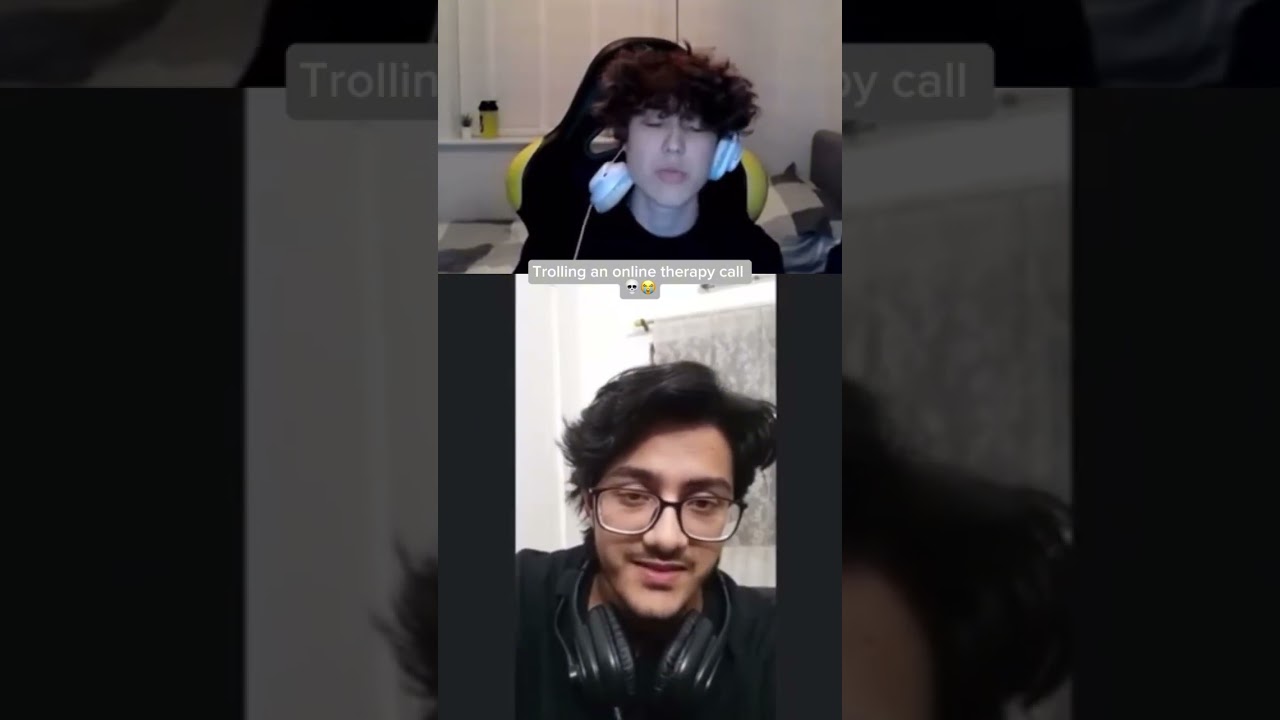 Trolling an online therapist  😭🙏 