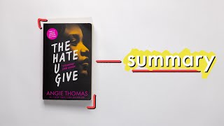 The Hate U Give (THUG): book summary