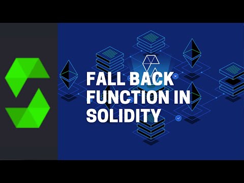 Fall Back Function in Solidity  I Solidity Tutorial