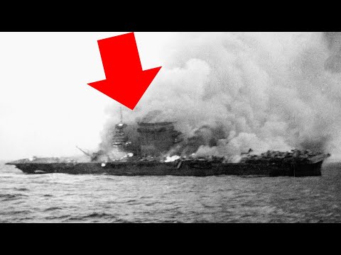 When America Sacrificed an Aircraft Carrier - USS Lexington