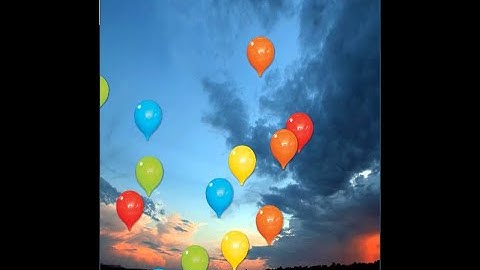 Balloon Popping Game Using WPF And C#