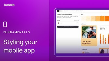 Styles, colors, and fonts for mobile (Lesson 1.3)