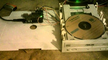 Arduino controlling CD-ROM